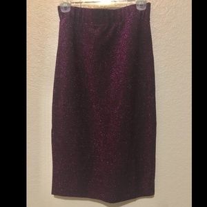 Purple Sparkle Skirt
